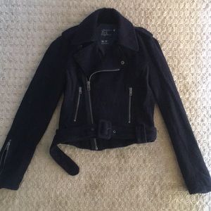 🍁🦅 American Eagle Moto jacket, size XS